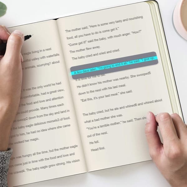 Guided Reading Strips Highlight Strips Farvede Overlays Highlight Bogmærker Dysleksi Hjælp til Krystalklare Børn og Undervisningsassistenter