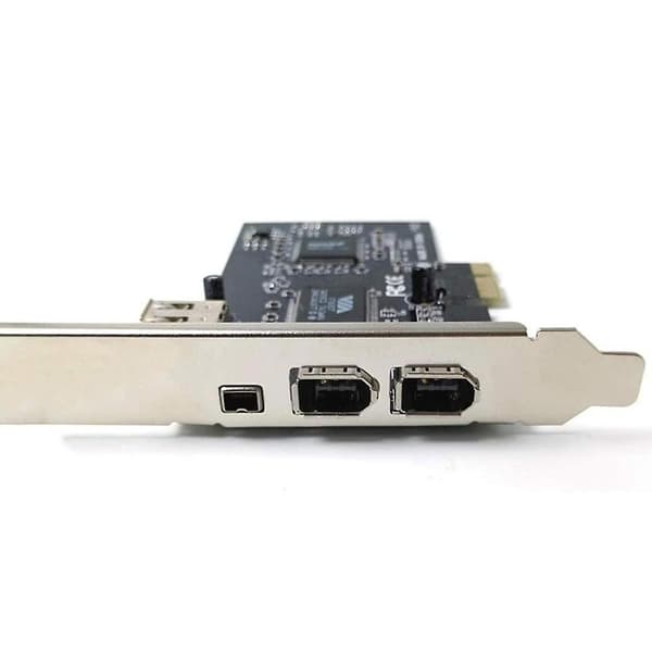 Pcie Firewire-kort til Windows 10, IEEE 1394 Pci Express-controller 4 porte (3 X 6-ben og 1 X 4-ben)