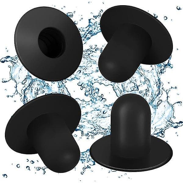 4-pack poolväggsplugg reservdelar - ovanjordspool filterpump filterhålsplugg kompatibel med Intex och Bestway