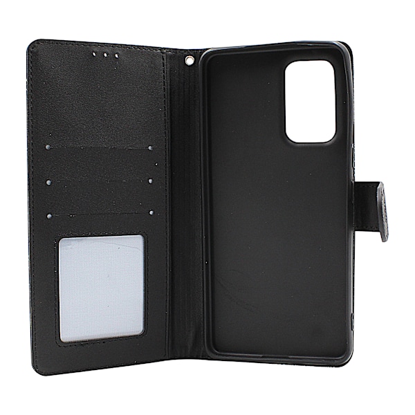Flower Standcase Wallet Samsung Galaxy A53 5G (A536B) Grå Grå