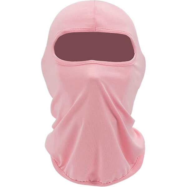 Balaklava / skidmask / MC-huva Ljusrosa Ljusrosa