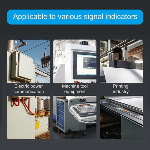 22 mm rund LED-amperemeter voltmeter display spänningsström 0-100A mätare indikator LED-display för industriell utrustning röd Red