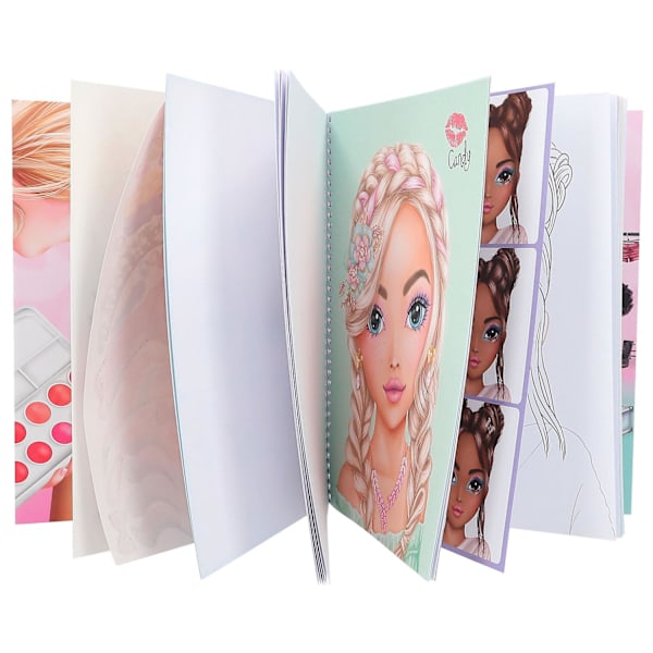 TOPModel Make-up Designbok multifärg