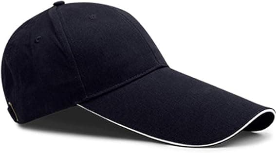 Luer - Baseballcaps - Vasket bomull ekstra lang baseballcaps - Med forlenget brem - Solbeskyttelse