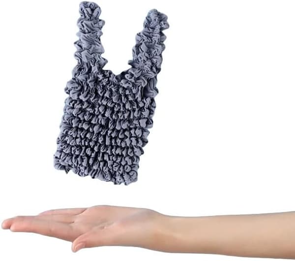 Expandable Magic Bubble Bag: Portable Large Capacity Pleated Design Eco-Friendly Handbag (3 Pieces)