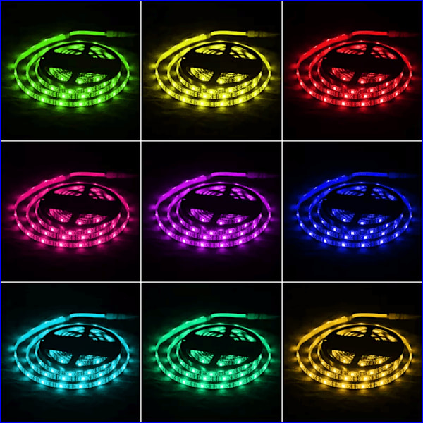LED Ambiance Lights för Baksidan av TV 2 meter
