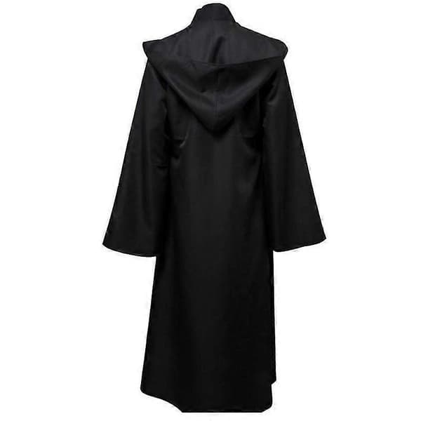 Jedi Sith Robe Star Wars Kostume Kappe Voksen Performance Cosplay Kappe Sort Black L