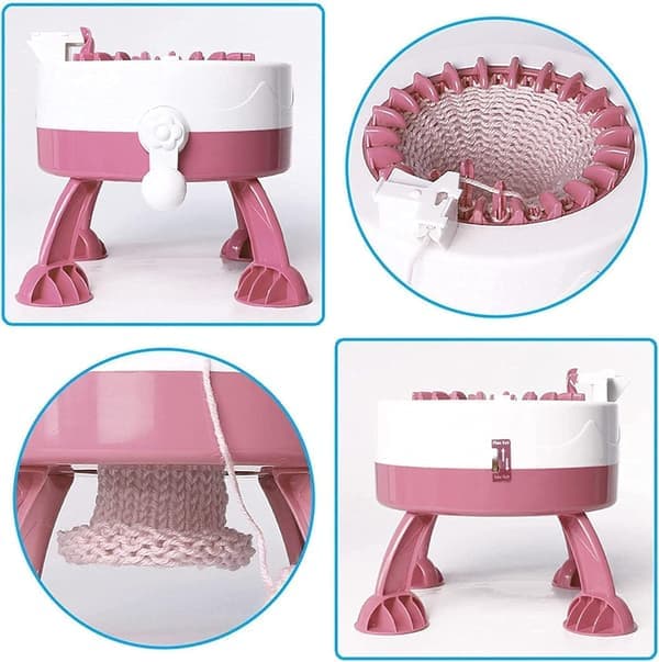 Knitting Machine 22-Gauge Intelligent Knitting Machine Rotating Double Knitting Machine