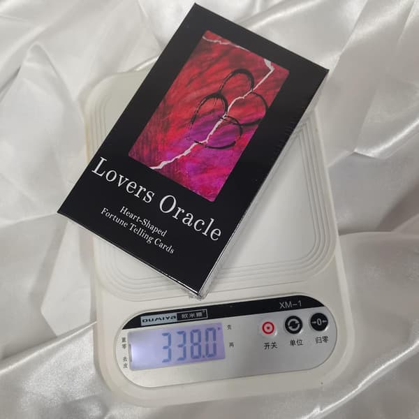 Love Oracle and Tarot Cards - 80 Twin Flames Deck with Messages