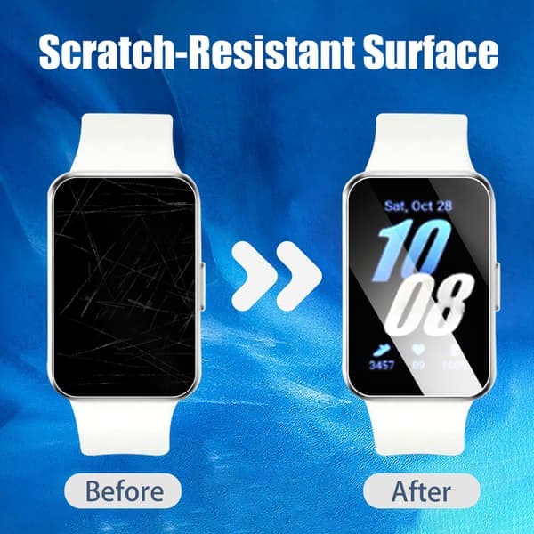 Rund PMMA skjermbeskytter for Samsung Galaxy Fit3