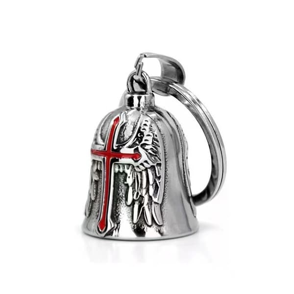 Cross Bell Keychain
