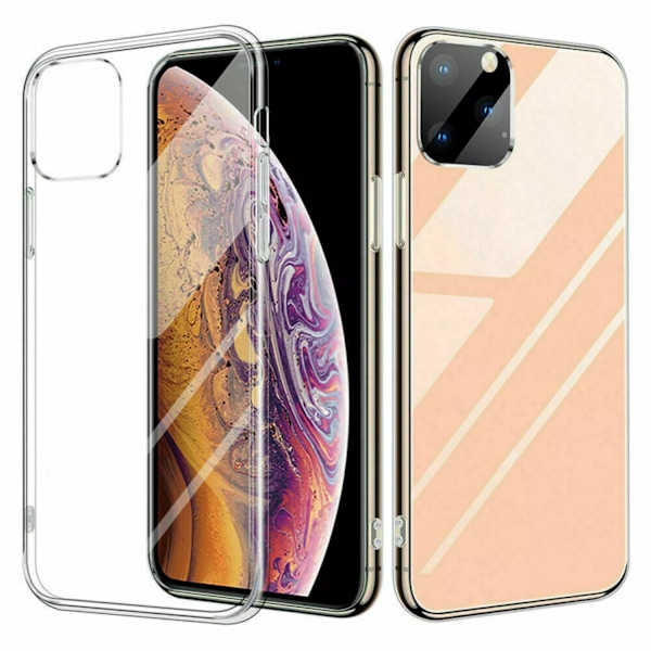 Genomskinligt Slimmat Skal iPhone 11 / 12 / 13 Transparent TPU iPhone 12 Mini iPhone 12 Mini