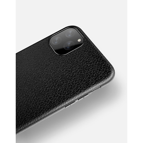 iPhone 11 Läderskal Svart Tunt Svart