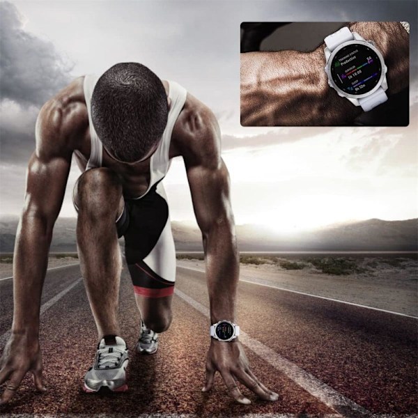 Garmin Fenix 7S 0.3mm tempered glass screen protector Transparent
