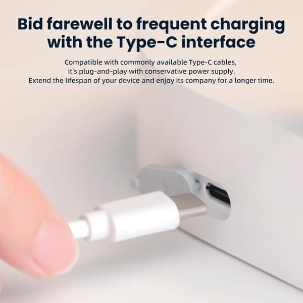 Bärbar vattenflaskpump Smart USB-laddning Skrivbordsvattendispenser Vattendispenser med 7 nivåer av intelligent kvantitativt vatten