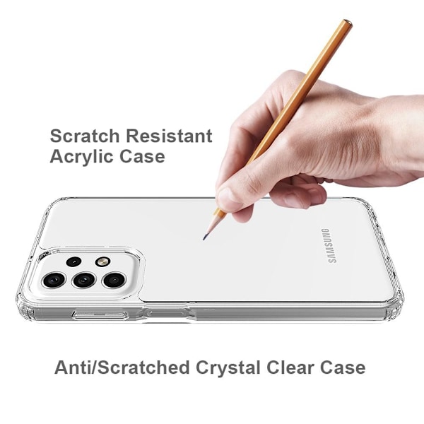 Samsung Galaxy A23 5G Skal Akryl/TPU Shockproof Transparent