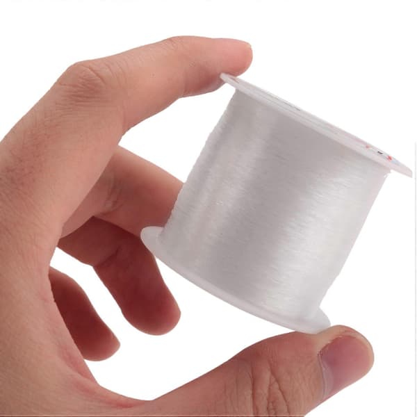 0,2 mm diameter klar nylonsnøre spole perlesnor