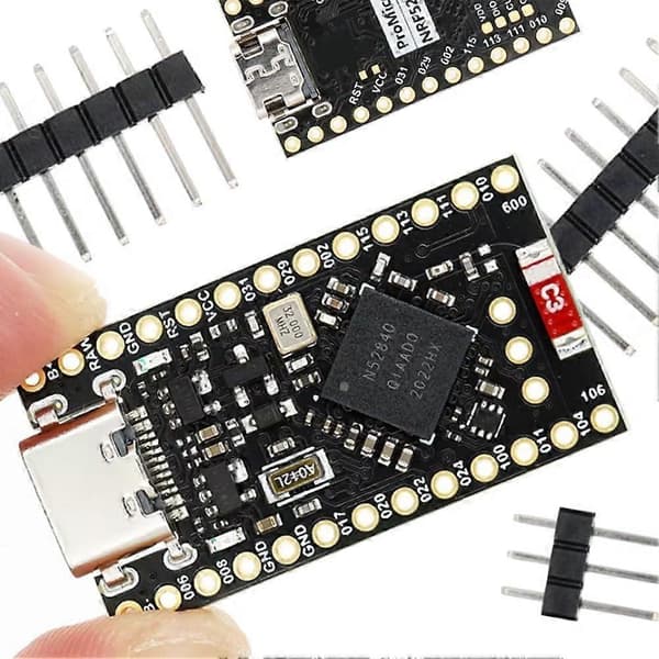 NRF52840 Utviklingskort Kompatibelt Med Nice Nano V2.0 ProMicro Bluetooth Ladeadministrasjon