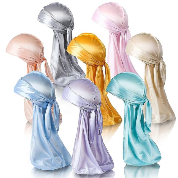 stk Silkeaktige Glatte Durags, Silke Durag