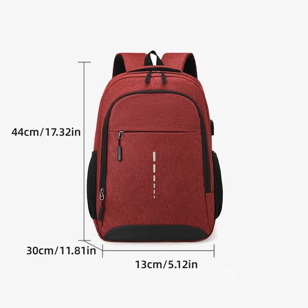 Miesten vedenpitävä reppu - Ultralight reppu Y-WELLNESS punainen Red