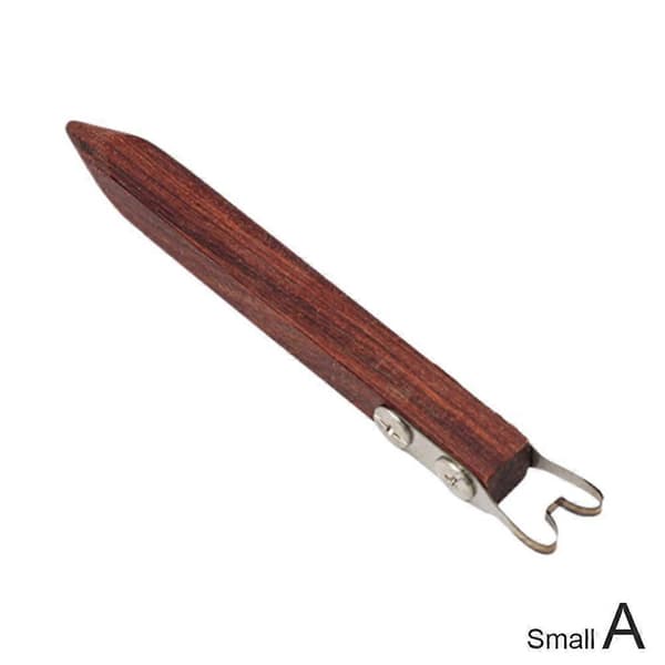 Wood Handle Clay Bottom Trimming Pottery Tool Modeling Ring Foot Scraper Small