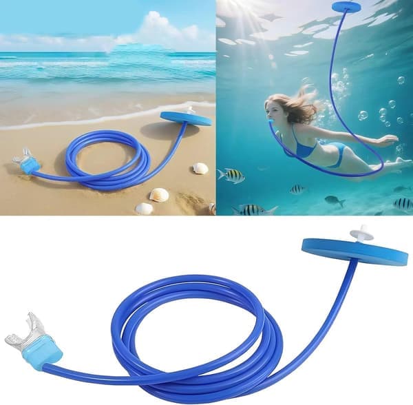 Helttorr respirator professionell snorkelutrustning dyksnorklar andningsrör strömutrustning simutrustning