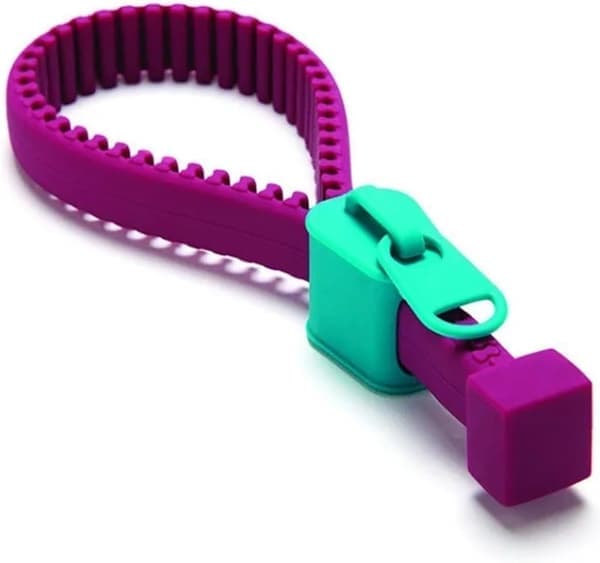 Creative Silicone Zipper Jar Opener - Multifunctional Non-Slip Lid Opener with Labor-Saving Screwdriver