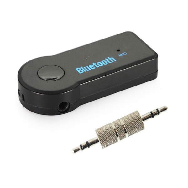 1X Trådlös Bluetooth-adapter 3,5 mm Aux Audio Musik Bil 2024 Rec