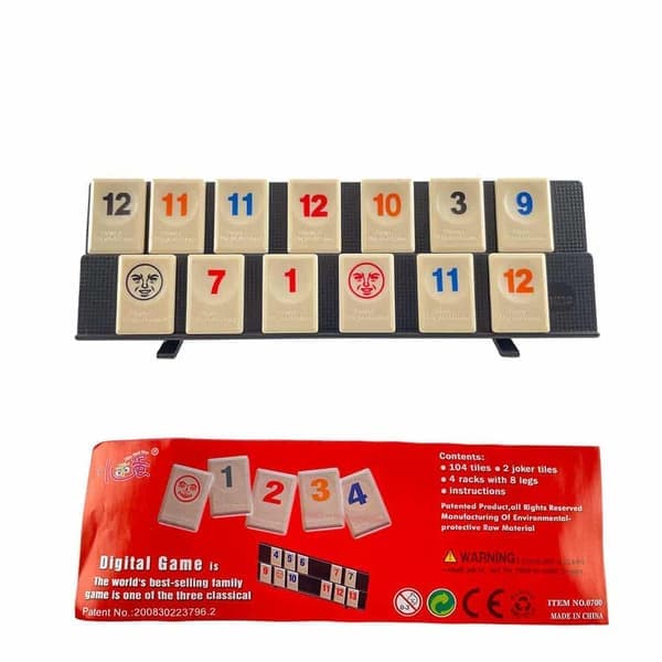 Rummikub Klassisk Familiespill for 2 til 4 Spillere