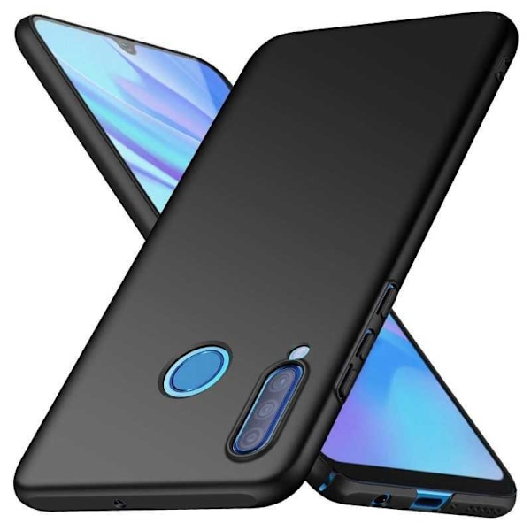 Huawei P30 Lite Ultratunt Mattsvart Skal Basic V2 Svart