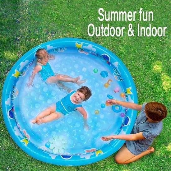 Pooler - Uppblåsbara pooler - Pool ovan mark - Pool ovan mark - Poolset ovan mark - 80×22cm - Liten babypool & bollhav för inomhusbruk