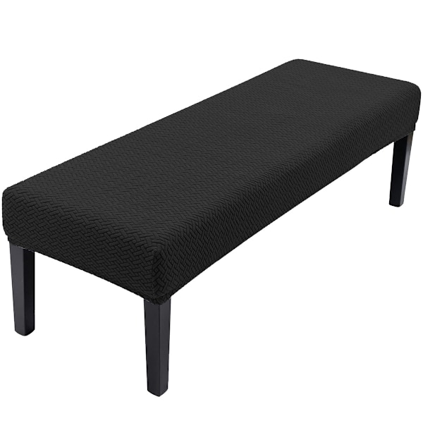 Stretch Dining Bench Cover, Bänköverdrag Anti-Damm Avtagbar Tvättbar