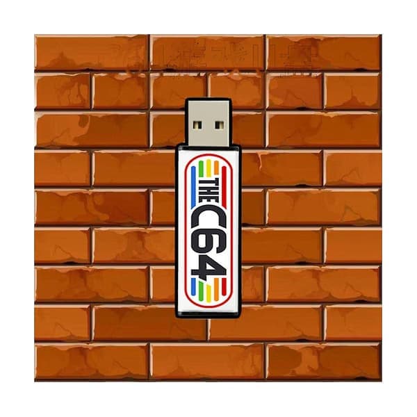 USB-minne för C64 Mini Retro Spelkonsol Plug and Play USB-minne U Disk Spelskiva med 5370 spel