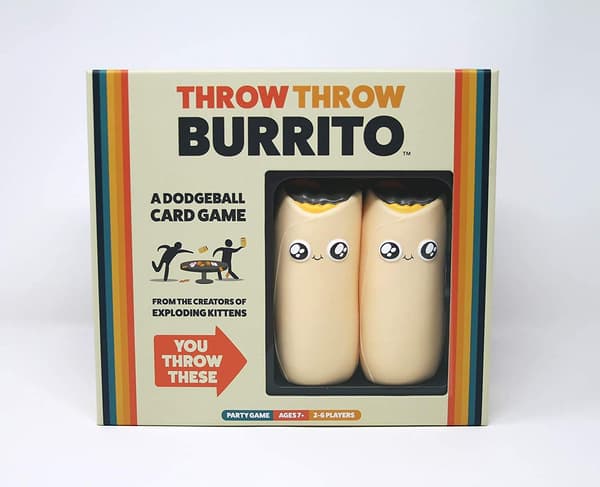Kast Kast Burrito af Exploding Kittens - Et Høvdingebold Kortspil
