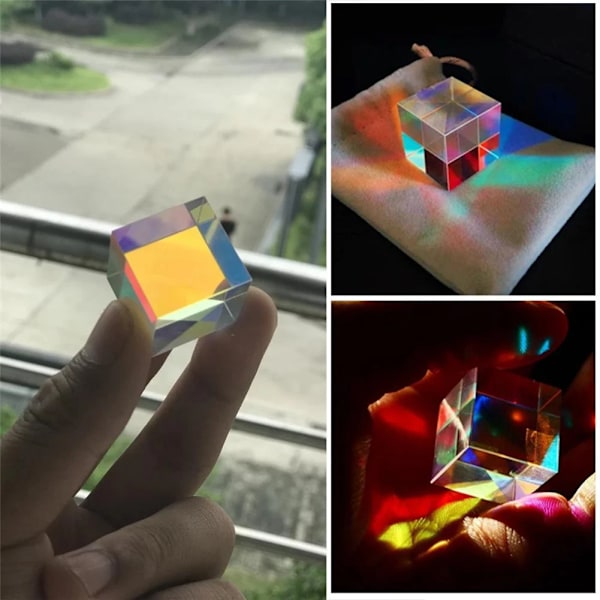 12,7 mm prisma optiskt experimentinstrument