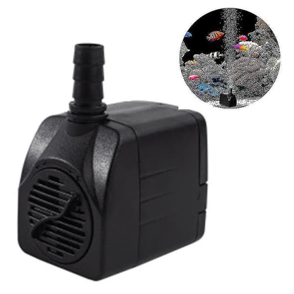 Dränkbar pump, ultratyst vattenpump med fontänpump