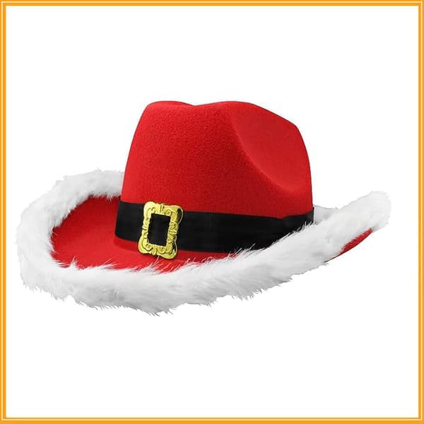 FlashingBlinkyLights Tomte Cowboyhatt utan lampor