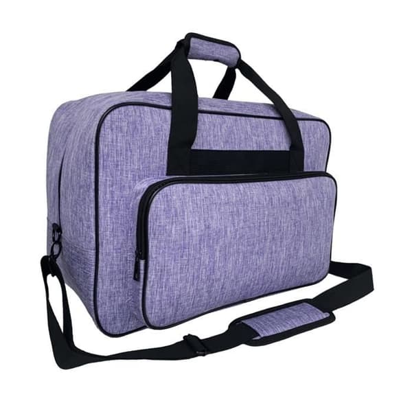Universal Sewing Machine Carrying Case - Mauve - Nylon - Large Capacity