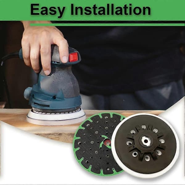 6-tommer blød slibepude til Festool ETS 150/3 EQ, ETS 150/5 EQ, ETS EC 150/3 EQ, ETS EC 150/5 EQ slibemaskiner