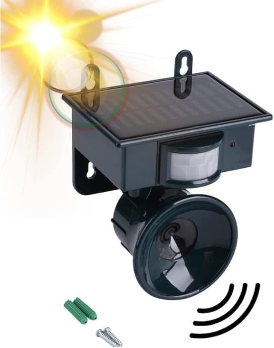 Ultrasonic Pigeon Repeller - Balcony Bird Repeller - Bird Scarer