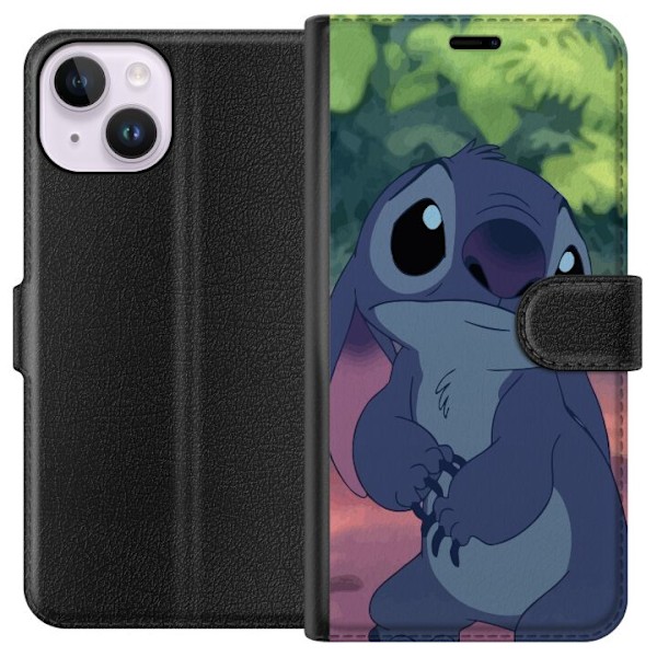 Apple iPhone 14 Plånboksfodral stitch