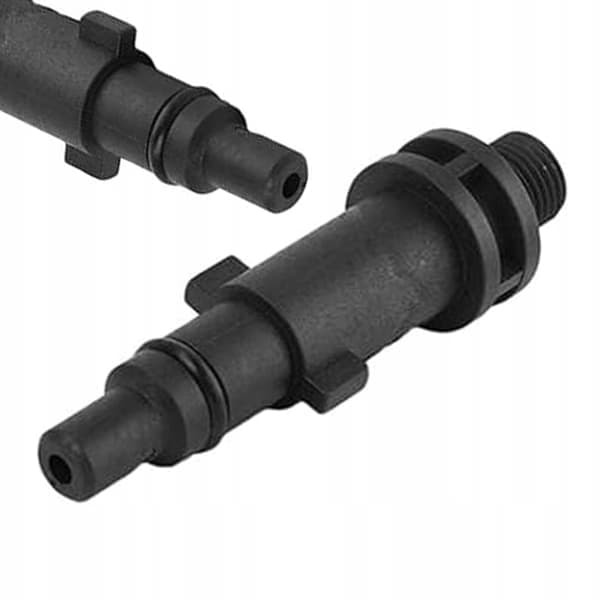 Adapter til højtryksrenser G1/4M Plast – 160 Bar | 60°C | Kompatibel med Nilfisk C, D, Stihl RE 98