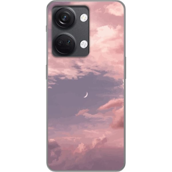 OnePlus Nord 3 Genomskinligt Skal Rosa himmel
