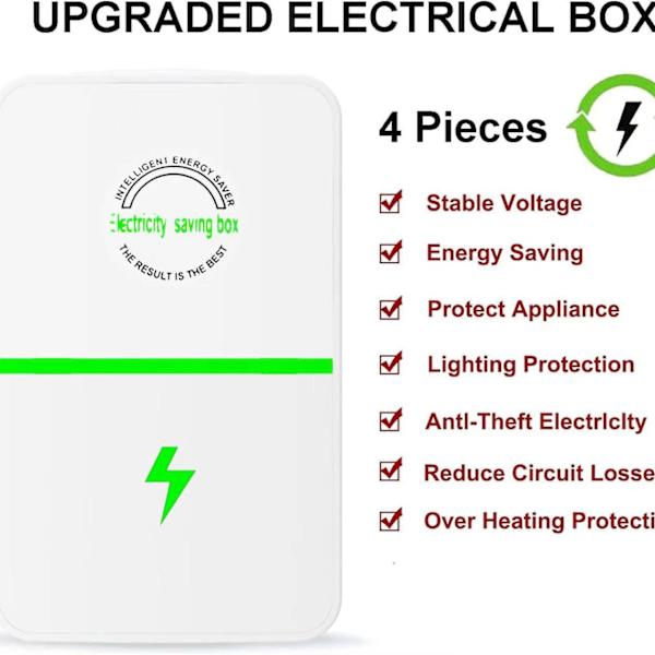 2023 Ny energisparare, energisparare, hushållsenergisparare Smart Us-kontakt US US