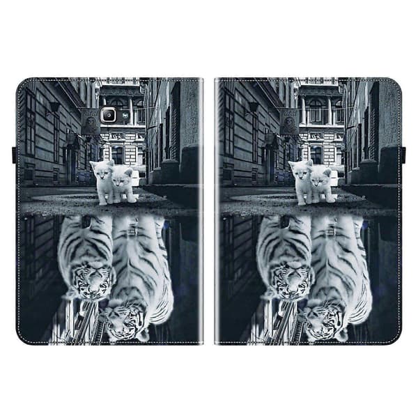 Krystaltekstur Malet Læder Tablet Etui-Perfekt For Samsung Galaxy Tab A 10.1 2016
