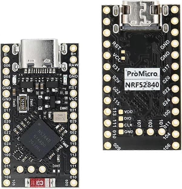 NRF52840 Utviklingskort Kompatibelt Med Nice Nano V2.0 ProMicro Bluetooth Ladeadministrasjon