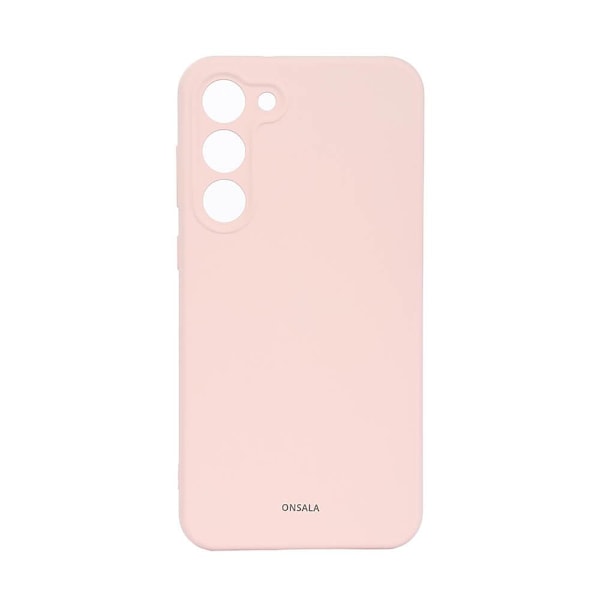 ONSALA Samsung Galaxy S23 Plus Mobilskal Silikon Chalk Pink