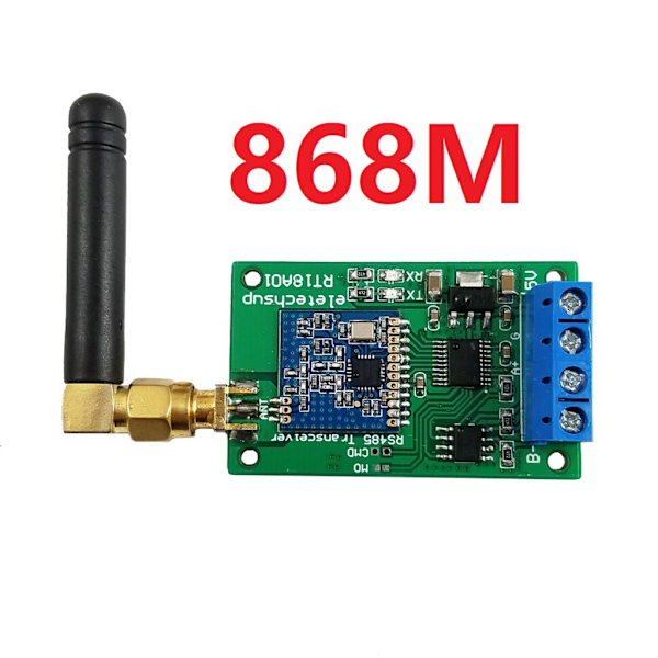 RS485 trådlös repeatermodul med 433M/868M FSK UHF, transparent överföring och flera applikationer null - 868M null - 868M