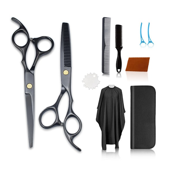 Hårklippningssax, Hårklippningssax Kit Tunnande Sax Kit för Hem, Frisör, Salong