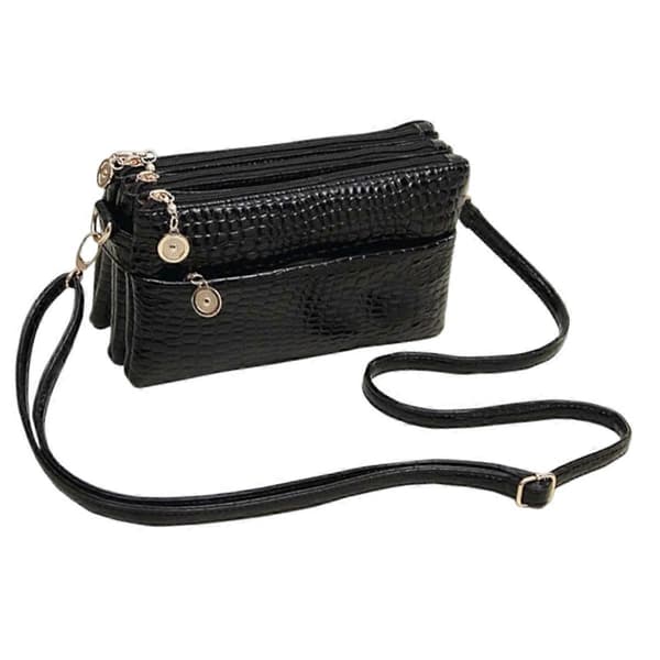 Dam Handväskor Axelväskor Liten Fyrkantig Mjuk PU Läder CrossBody Damväskor